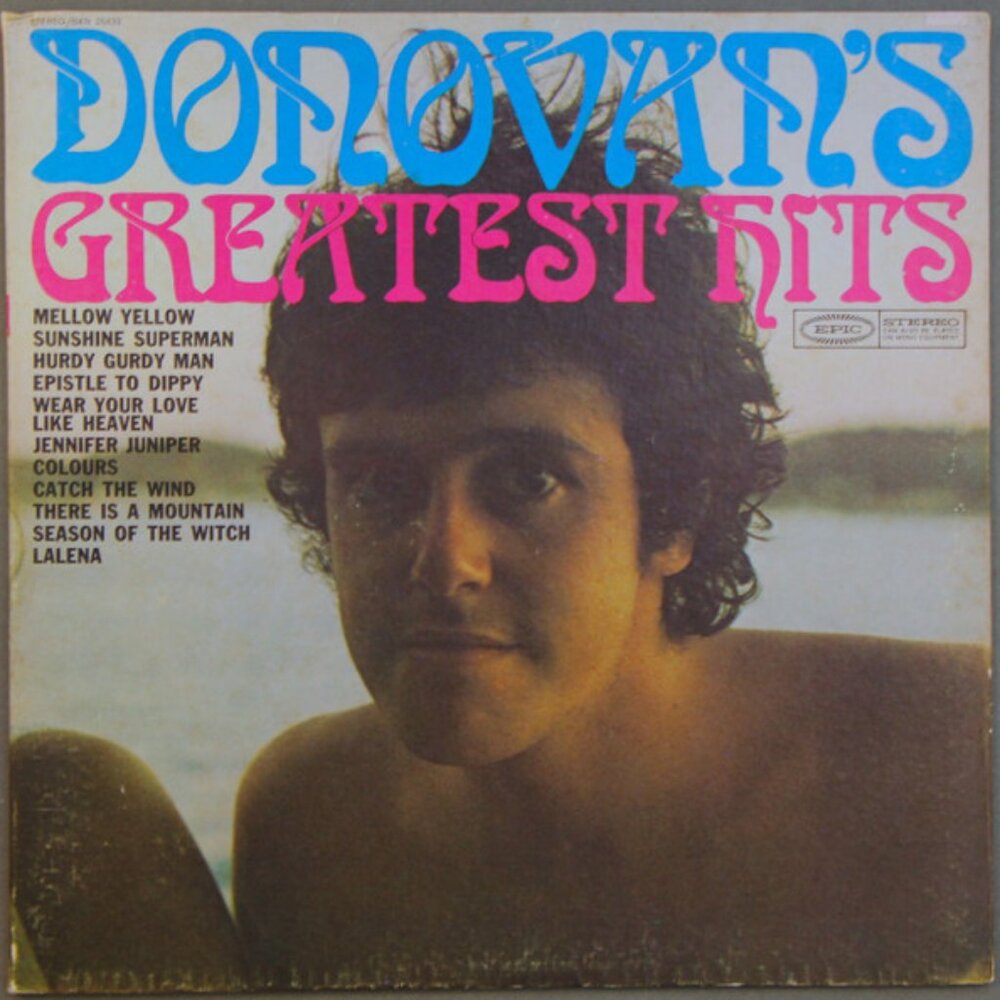 Donovan ‎– Donovan's Greatest Hits LP (1969) Vintage LP